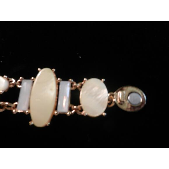 Bracelet with Oval and Iridescent Stones - New Condition - Picture 5 of 10